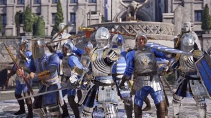 A battle scene from Chivalry 2
