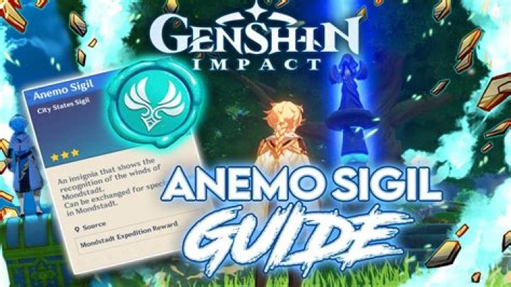 Anemo Sigil Genshin Impact