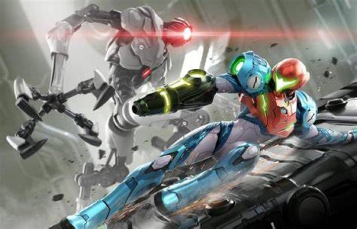 Art from the Metroid Dread video game