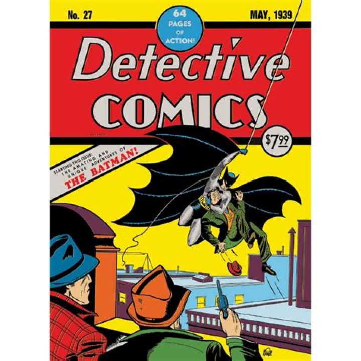 From Detective Comics #27, DC Comics (1938). 