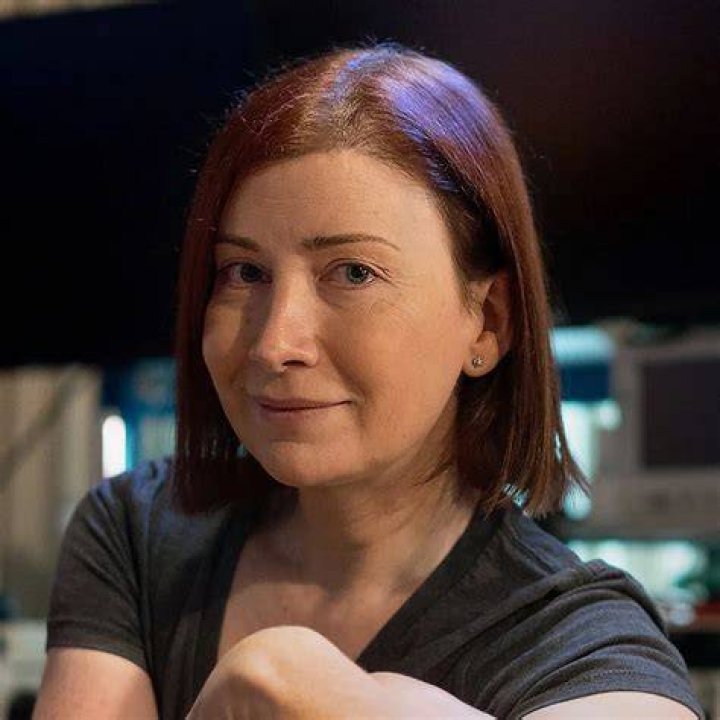 Jeri Ellsworth working on a circuit board