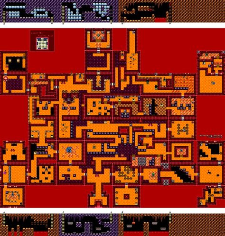 Link&rsquo;s Awakening Turtle Rock path to the Compass