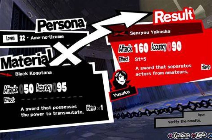 Persona 5 guide: Black Kogatana