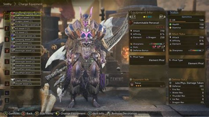 Setting decorations in Monster Hunter Rise