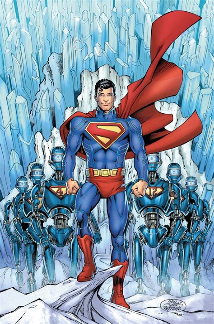 Variant cover for Superman #52, DC Comics 2016.